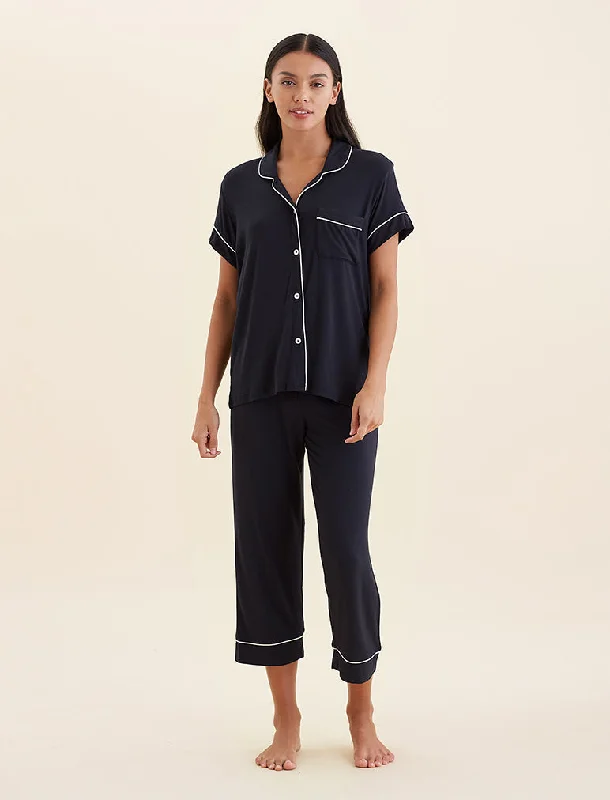 Kate Modal Soft Crop PJ Unisex pajama sets