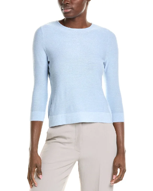 Frances Valentine Rebekah Wool-Blend Top Moisture-wicking sweaters