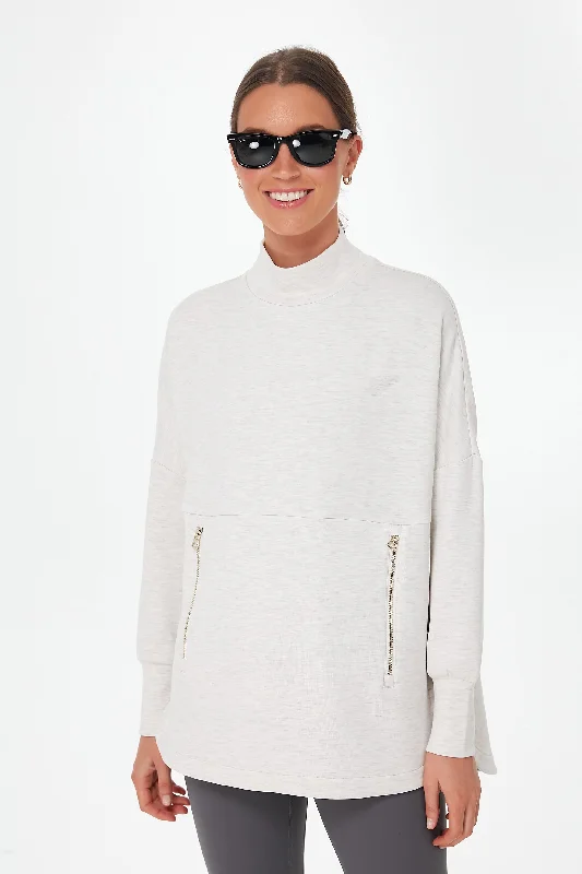 Ivory Marl Bay Sweat Best sweaters for formal occasions