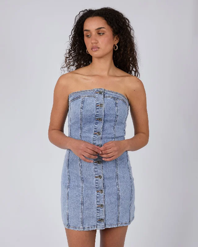 Paige Mini Dress Light Blue ASOS mini dresses