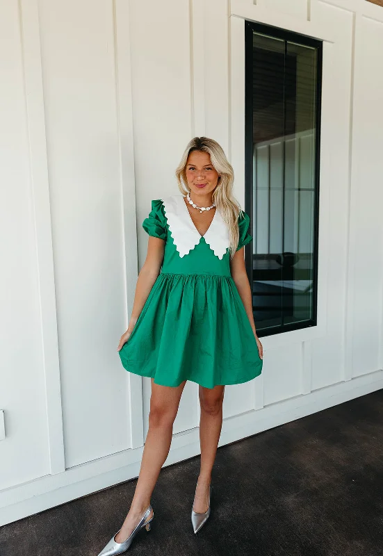 Scout Mini Dress - Kelly Green Shein mini dresses