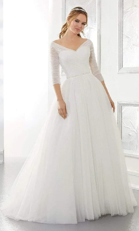 Mori Lee Bridal - 5880 Amelia Wedding Dress Princess Wedding Dress