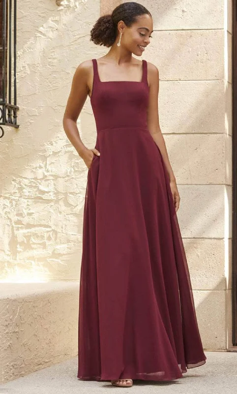 Christina Wu Celebration 22145 - Square A-Line Long Dress Holiday maxi dresses