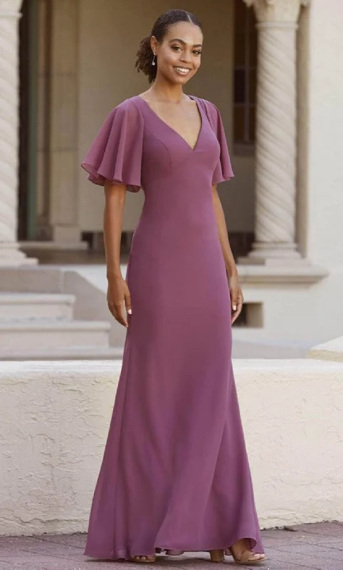 Christina Wu Celebration 22146 - V-Neck Sheath Long Dress Vacation maxi dresses