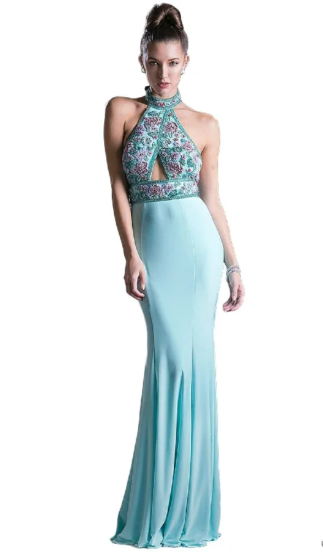 Cinderella Divine - Embellished High Halter Evening Dress Birthday party dresses