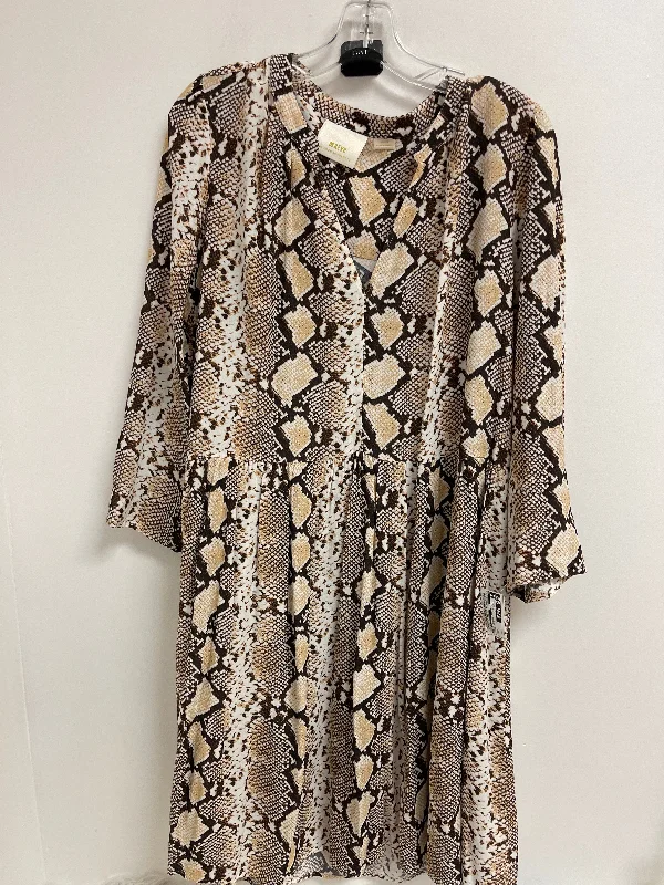 Dress Casual Midi By Maeve In Animal Print, Size: Xl Sexy Midi Skirt